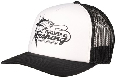 Quiksilver Waterman Big Game Foam Trucker Hat - White - New