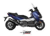 Komplette Auspuffanlage Mivv Speed Edge - SYM Maxsym 500 Tl.