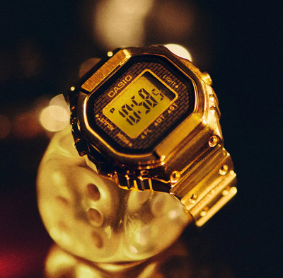 2025 Casio Gold Ring Digital Watch - CRW-001G-9JR - IN HAND SHIPS
