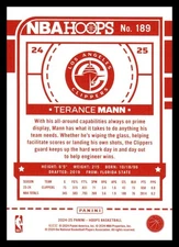 2024-25 Panini Nba Hoops - Nickeil Alexander-Walker #189 Terance Mann