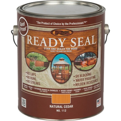 #ad #ad READY SEAL Exterior Wood Stain and Sealer 1 Gal. Natural Cedar $39.99