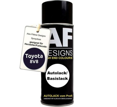 Für Toyota 8V8 Liquid Blue Pearl Spraydose Basislack Sprühdose 400ml