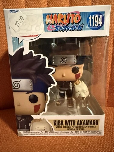 Funko Pop! Vinyl: Naruto - Kiba With Akamaru #1194