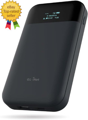 GL-E750V2 (MUDI) 4G LTE Portable Wi-Fi Hotspot for Travel | Mobile Hotspot Devic