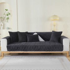 Plush Couch Covers Sofa Cushion Protector for Pets, Dog Bed Cover Pet Blanket