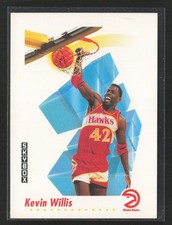 Kevin Willis Hawks 1991 SkyBox NBA Basketball Card #11