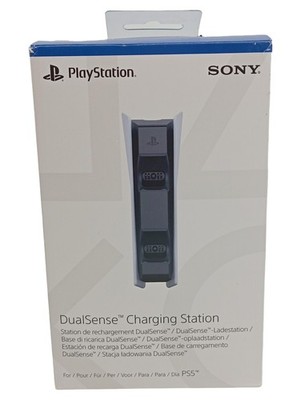 Sony PlayStation 5 DualSense Ladestation PS5 Controller Charger Weiß CFI-ZDS1
