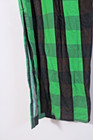 Alice + Olivia Big Feelings Plaid Pajama Set Green/Black Size XXS — photo 5