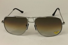 1960's Vintage Italian Aviator Man Sunglasses Nice Tinted