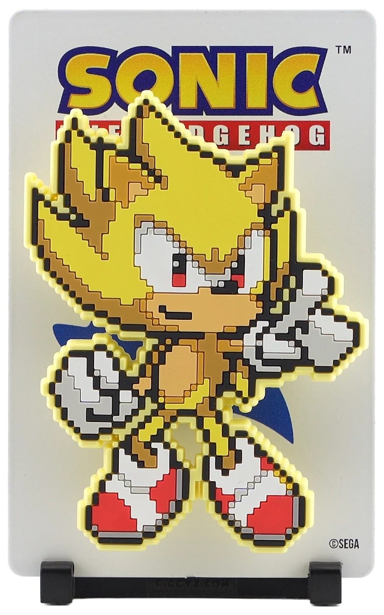 FiGGYZ Pixel Art - Sonic The Hedgehog (Modern): Super Sonic