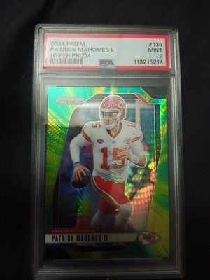 2024 Panini Prizm - Patrick Mahomes II #138 Hyper Prizm /180
