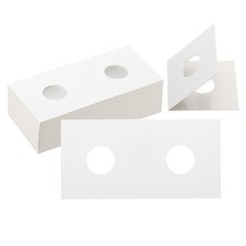 2 x 2 Coin Flips, 50 Pack 17.5mm Cardboard Coin Holder Paper Coin Holders