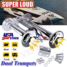 1000db 12v Electric Trains Horns Air Train Horn Kit For Truck Car Super Loud 1000db 12v Electric Trains Horns Air Train Horn Kit For Truck Car Super Loud