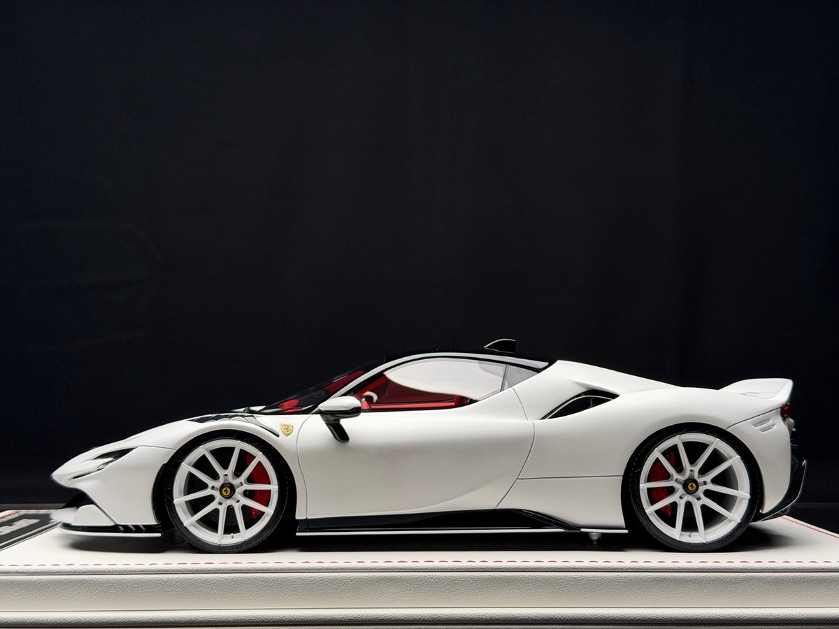 Ferrari SF90 Stradale NOVITEC (Matte White) [Davis & Giovanni] 1