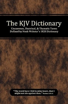 The KJV Dictionary, Brand New, Free shipping in the US