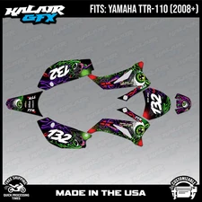 Graphics Kit for Yamaha TTR 110 TTR110(2008-2023) Core - PURPLE