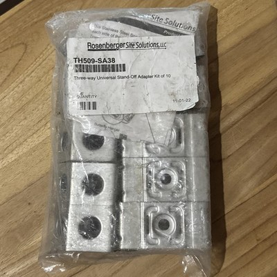 Lot Of 100pcs -ROSENBERGER TH509-SA38 THREE-WAY UNIVERSAL STAND-OFF ADAPTER