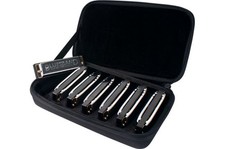 Hohner 1501/7 Enthusiast Series Blues Band 7 Piece Harmonica Setw/ Case