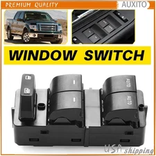 Power Window Control Switch Button 901229 BL3Z14529BA for 2011 - 2014 Ford F-150