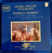 Markus-Passion, Georg Philipp Telemann, 2 LP-...