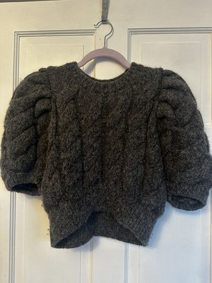 Simone Rocha Alpaka Wolle Pullover - Größe L - passt S,M  