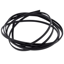 Musiclily Black 1650x3x1.5mm Plastic Acoustic Folk Guitar Binding Purfling Strip
