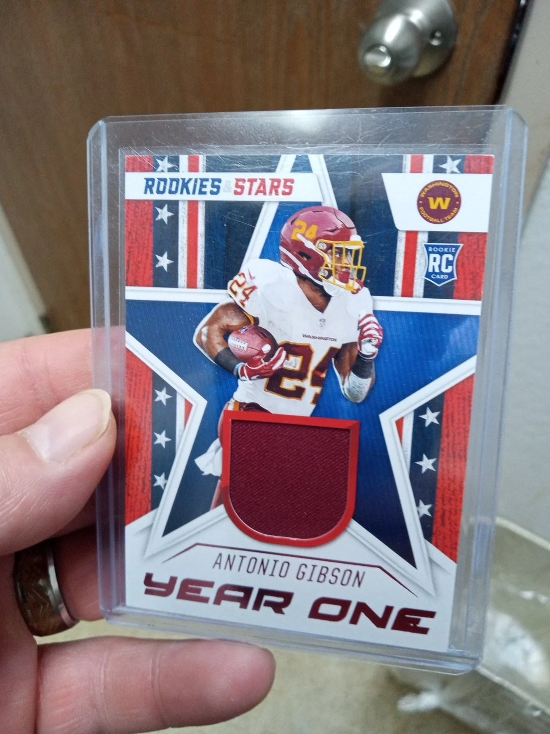 Antonio Gibson Panini Rookies & Stars Year One Relics #YOAG Base