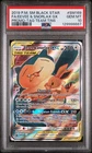 2019 POKEMON SM BLACK STAR PROMO #SM169 FULL ART/EEVEE & SNORLAX GX PSA 10