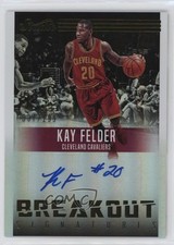 2016-17 Panini Studio Breakout Signatures 7/199 Kay Felder #14 Auto 1h2h