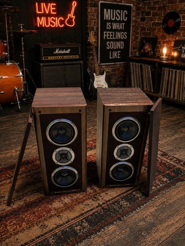 Pioneer Bookshelf Speakers Rare Made In Japan S-55T