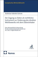 Der Zugang Zu Daten Als Rechtliches Instrument Zur FöRderung Des Direkten W
