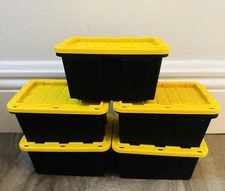 Lot of 5 Teeny Tote Tiktok Viral Mini Plastic Storage Totes New 2025