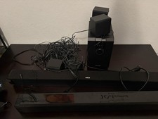 RCA Home Theater Speaker System Wired Black with Subwoofer, Soundbars, Surround
