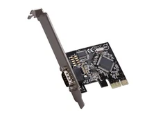 SYBA PCI-Express 1-Port DB9 RS232 Serial Card with Low Profile Bracket - RoHS