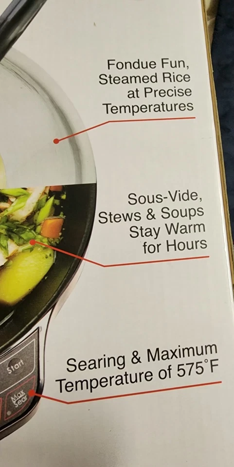 Placa de inducción Nuwave Precision 2 Foto 4 de 4