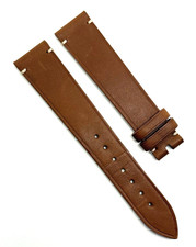 Chopard 19mm x 16mm Brown Calfskin Leather Watch Strap B3708-0056 Authentic OEM