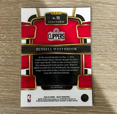 2023-24 Panini Select - Concourse Russell Westbrook #55 Retail