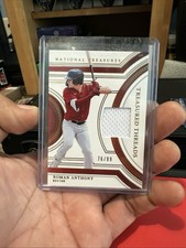 2024 Panini National Treasures - Treasured Threads Roman Anthony #TT-RA /99