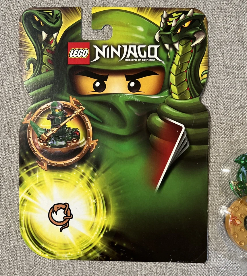 Lego Ninjago MASTERS OF SPINJITZU 9574 Lloyd ZX Novo em Folha Look de Selo Quebrado - Imagem 3 de 4