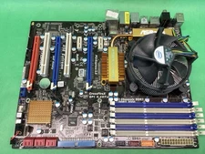 ASRock X58 Extreme Motherboard Bundle w Unknown CPU Processor - UNTESTED