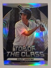 2020 Panini Prizm #TOC-5 Riley Greene Top of The Class Silver Prizm
