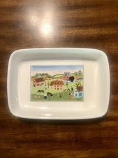 Villeroy & Boch Naif Laplau Design Rectangular 9 5/8” Baker Casserole Dish