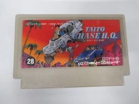 NES -- Taito Chase H.Q. -- Racing. Box. Famicom, JAPAN Game. 10652