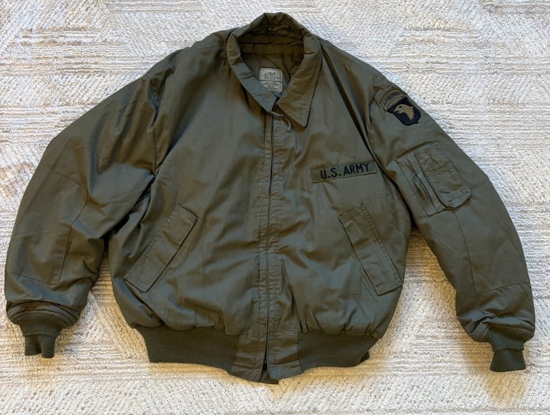US Army Nomex Cold Weather Jacket XL Long 101st Airborne CVC Flight FR