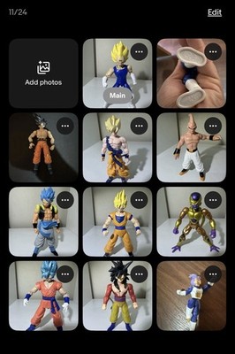 Bulk Lot Of Bandai Dragon Ball Z Super Dragon Stars  Figures DBS  