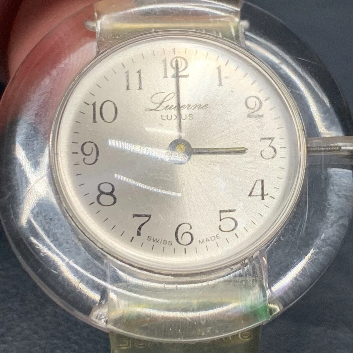 Lucerne Analog Square Wristwatches for sale | eBay display picture 3