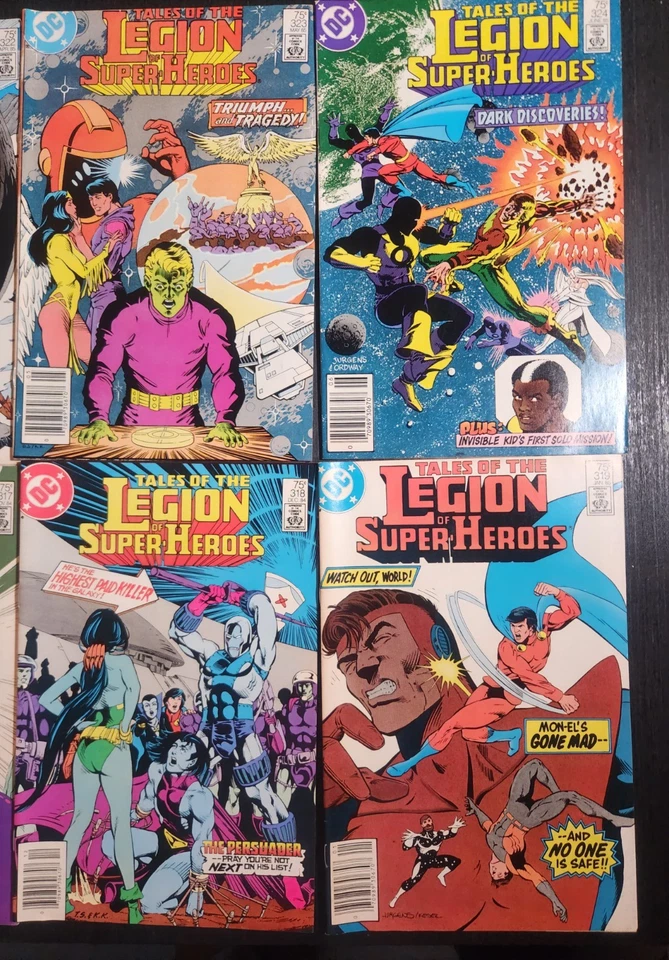 LEGION OF SUPER HEROES DC COMICS 1984 LOT/RUN OF 10 COMPLETE (315-324) F/VF - Image 4 of 4