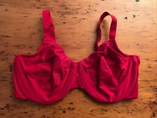 Wacoal 855213 Bra Size 38DDD Perfect Primer Full Figure Red Underwire