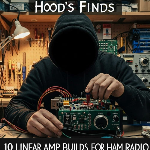10 DIY Ham Radio Linear Amplifier Builds – Menu-Driven File System on CD-ROM