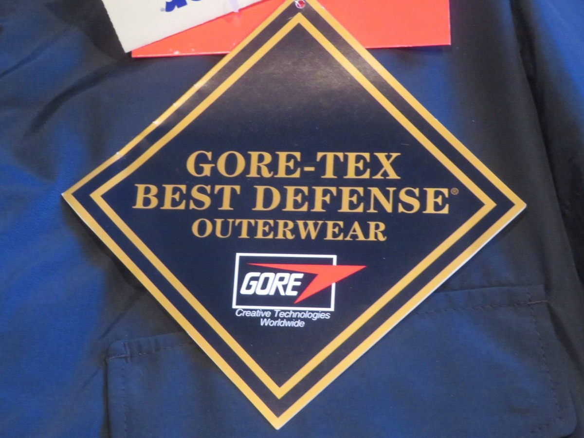 New Blauer GTX 9620 Lightweight Gore-Tex Jacket Police Blue Size S